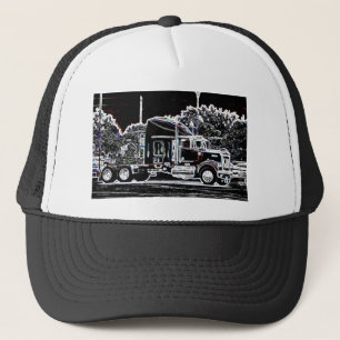 Neon Big Rig Truckerkeps