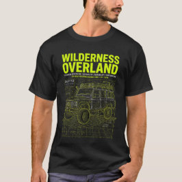 Neon Blåprint Overland Defender Techwear T Shirt