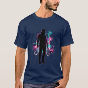 Neon Bloom: Teknisk-infekterad tillväxt T Shirt
