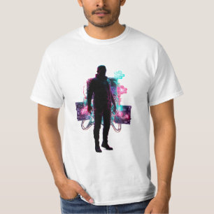 Neon Bloom: Teknisk-infekterad tillväxt T Shirt