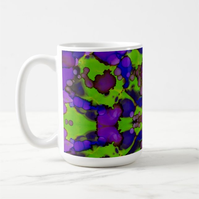 Neon Bloomstorm Kaffemugg (Vänster)