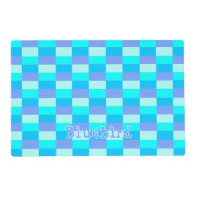 Neon Blue Färg Mönster