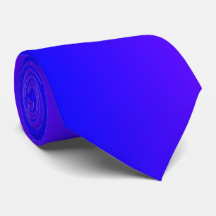 Neon Blue Neck Tie - Modern Slips