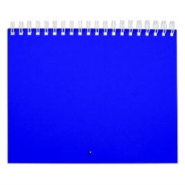Neon Blue Solid Färg Kalender