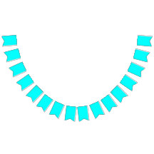 Neon Blue Solid Färg | Klassisk