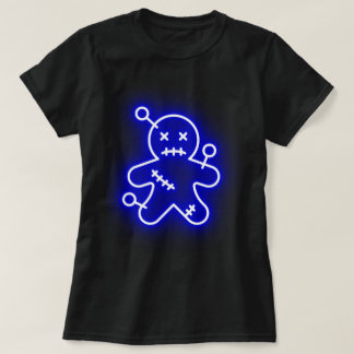 Neon Blue Voo Doo Women's T-Shirt