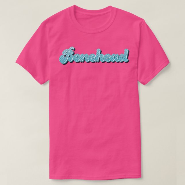 Neon Bonehead T Shirt (Design framsida)
