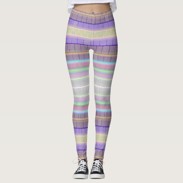 Neon Bricks Leggings (Framsida)