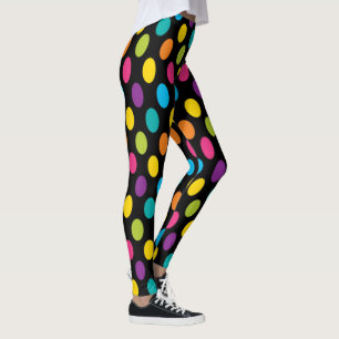Neon Bright trendig mode färgstark design 3 Leggings