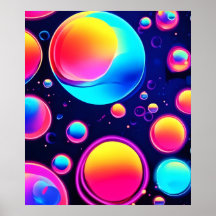 Neon Bubble Universe