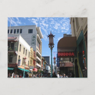 Neon Buddha Chinatown San Francisco Postcards Vykort