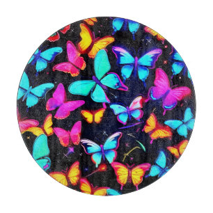 Neon Butterfly Mönster