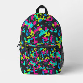Neon Camouflage Pattern