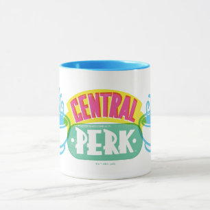 Neon Central Perk-Logotyp Mugg
