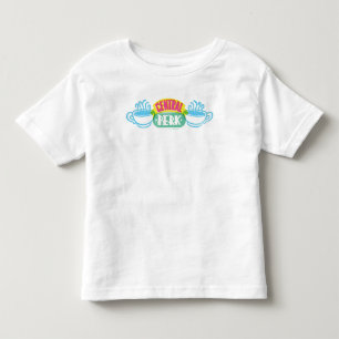 Neon Central Perk-Logotyp T Shirt