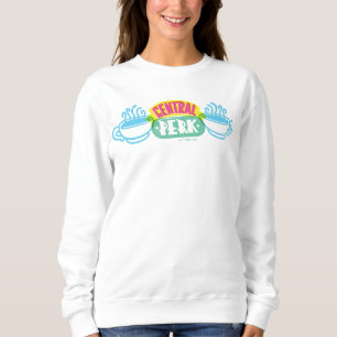 Neon Central Perk-Logotyp T Shirt