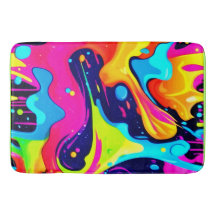 Neon Chaos Liquid Färg Explosion