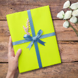 Neon Chartreuse Solid Färg | Klassisk | ELEGANT Presentpapper<br><div class="desc">Neon Chartreuse Solid Färg | Klassisk | ELEGANT | TRENDIG | SNYGGT | Papper presentationsform</div>