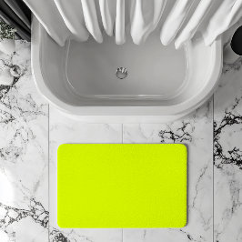 Neon Chartreuse Solid Färg | TRENDIG FÄRG Badrumsmatta