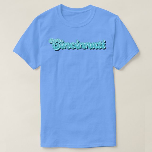 Neon Cincinnati T Shirt (Design framsida)