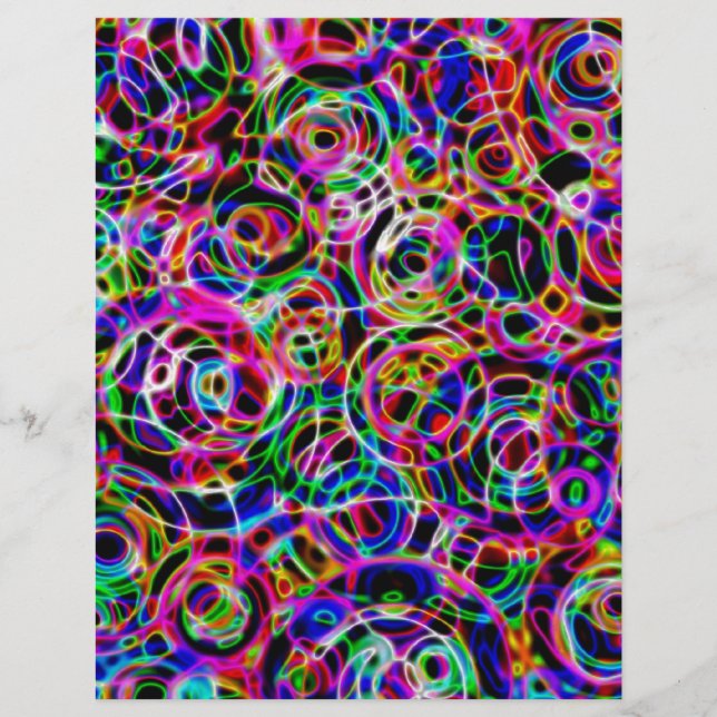 Neon cirklar (Framsida)