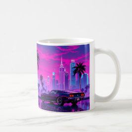Neon City Tour med bilar Kaffe Kopp
