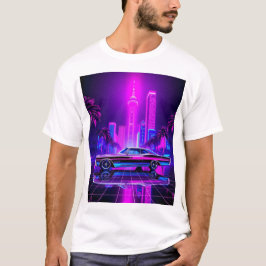 Neon City Tour med Cars T Shirt