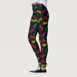 Neon Classic Sunglasses Mönster Leggings