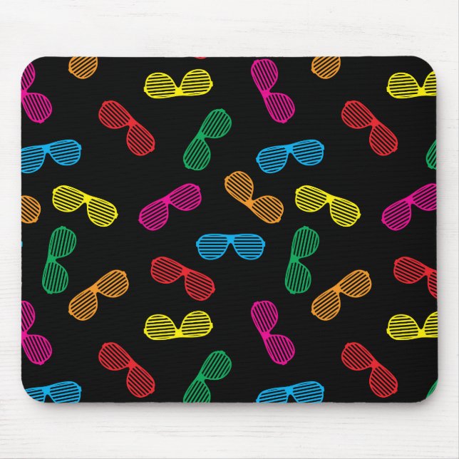 Neon Classic Sunglasses Mönster Musmatta (Framsidan)