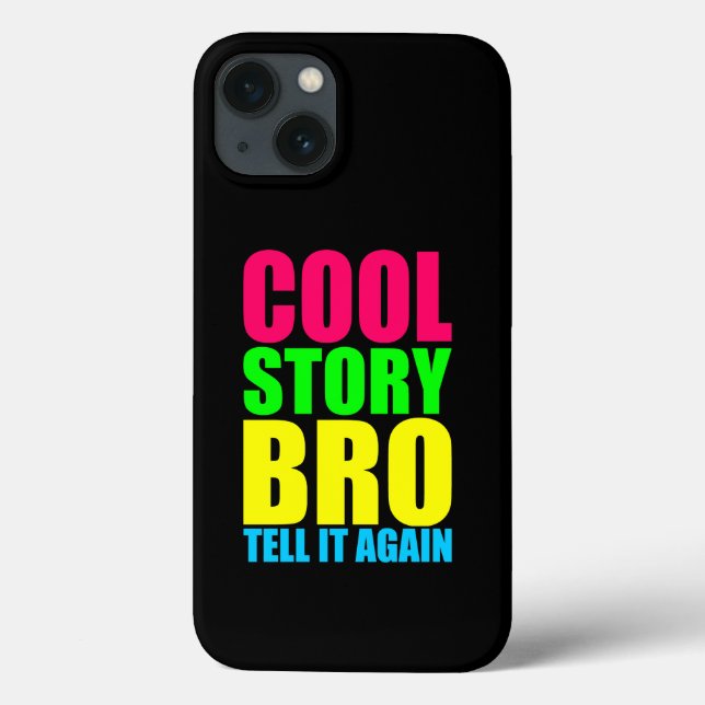 Neon Cool Story Bro (Baksida)