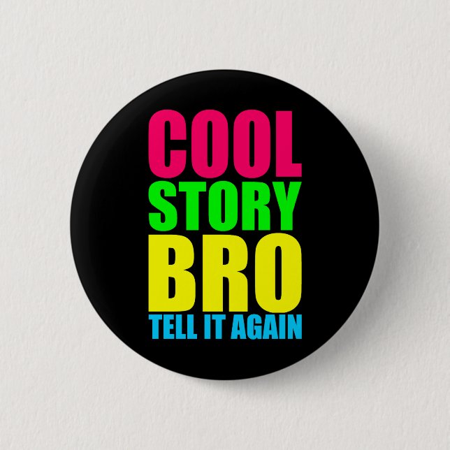 Neon Cool Story Bro Knapp (Framsida)