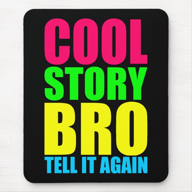 Neon Cool Story Bro Musmatta (Framsidan)