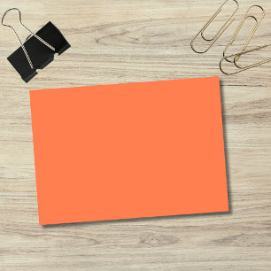 Neon Coral Solid Färg Klassisk ELEGANT Post-it Block