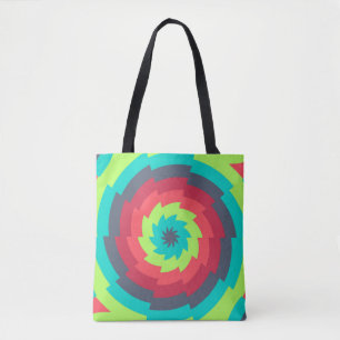 Neon Cosmic Whirl Tygkasse
