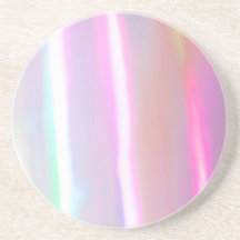 Neon Cotton Candy Sandstone Underlägg