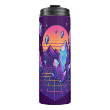 Neon Crystalscape - 80:s förspel Gem Vibes