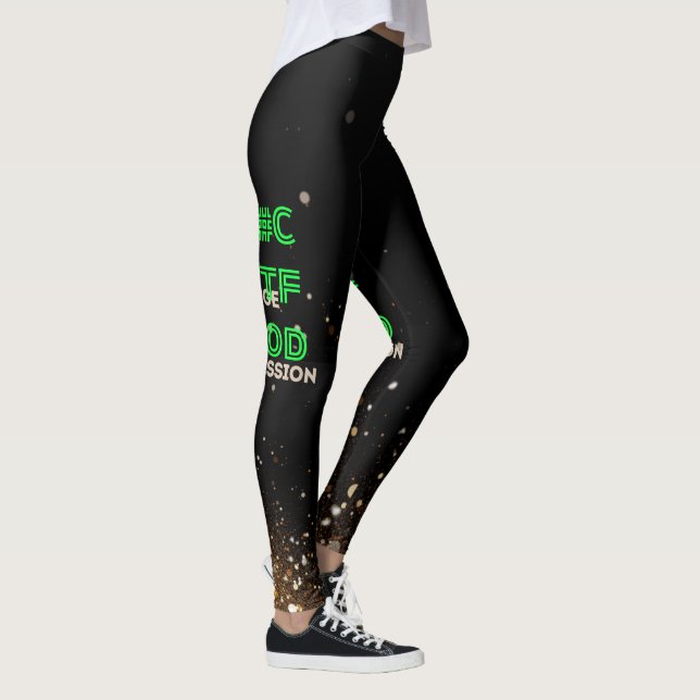 NEON CTFOD Glitter 2 Leggings (Höger)