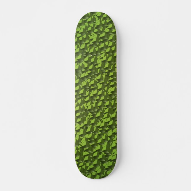 Neon Cubes Camo Mini Skateboard Bräda 18,7 Cm (Framsida)