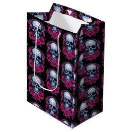 Neon Cyber Death Skull och Ro Black