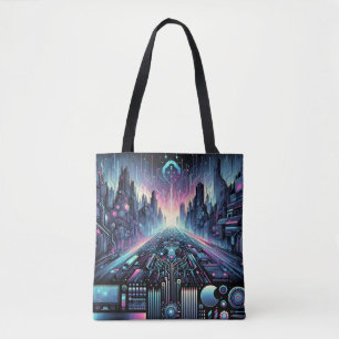 Neon Cyberworld Tygkasse