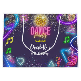 Neon-dans party-födelsedag