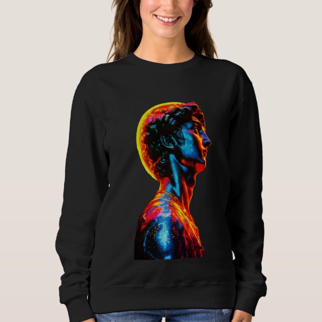 Neon David Staty T Shirt (Framsida)