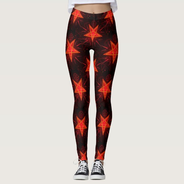 neon Demens leggings (Framsida)