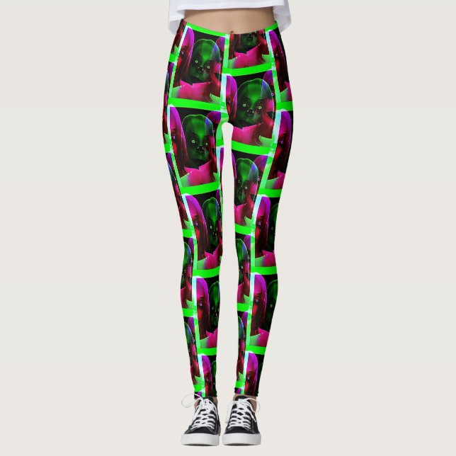 Neon Demons Leggings (Framsida)