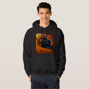 Neon Desert Tank Hoodie – Futuristisk Sci-Fi-strid