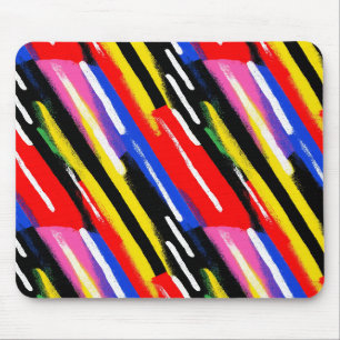 Neon Diagonal Rand Hastighetsutbrott Musmatta