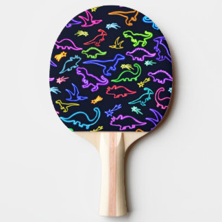 Neon Dinosaurs Pingisracket