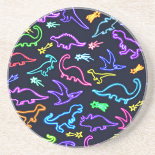 Neon Dinosaurs Underlägg