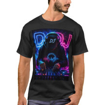 Neon DJ-hörlurar Musikfestival Grafik | EDM DJ