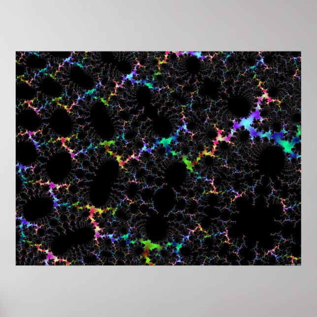 Neon Doily Poster (Framsidan)